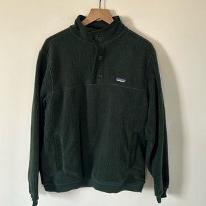 Patagonia Men's Shearling Button Fleece Pullover